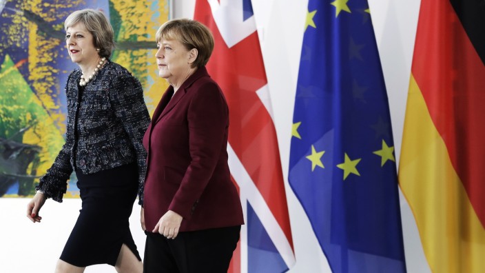 BK Merkel trifft PM May