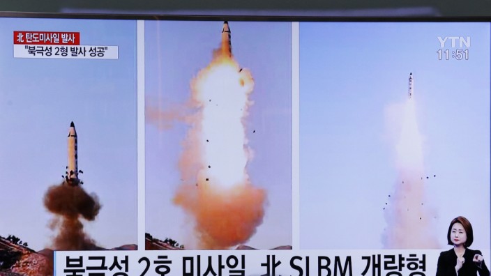 Nordkorea Raketentest