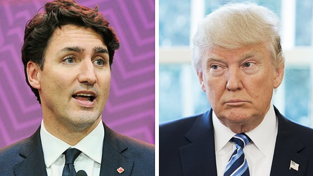 Kanada: Justin Trudeau trifft heute in Washington zum ersten Mal auf Donald Trump. Die beiden könnten unterschiedlicher nicht sein.