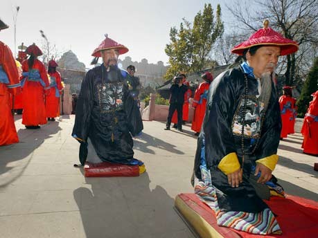 Konfuzius-Feierlichkeiten, AFP