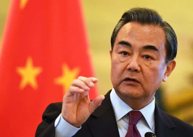 Chinesischer Außenminister Wang Yi