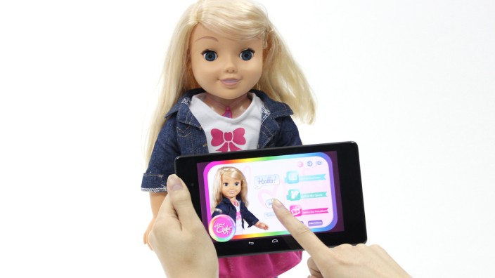 Verbotenes Spielzeug: In Deutschland illegal: die Spionage-Puppe "Cayla".