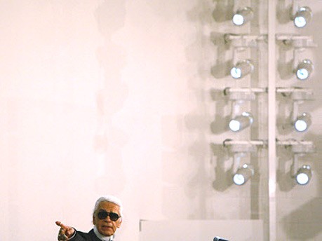 Karl Lagerfeld im Dezember 2007