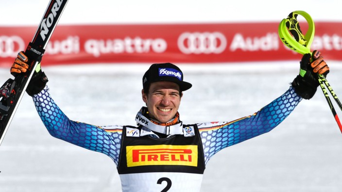 Ski-WM: Felix Neureuther freute sich ausgelassen über Platz drei.