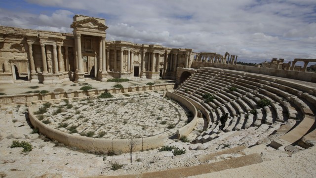 Gernlinden: Das Theater von Palmyra kündet von der Kultur des Orients.