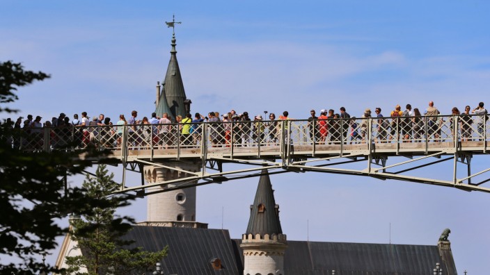 Restaurierte Marienbrücke