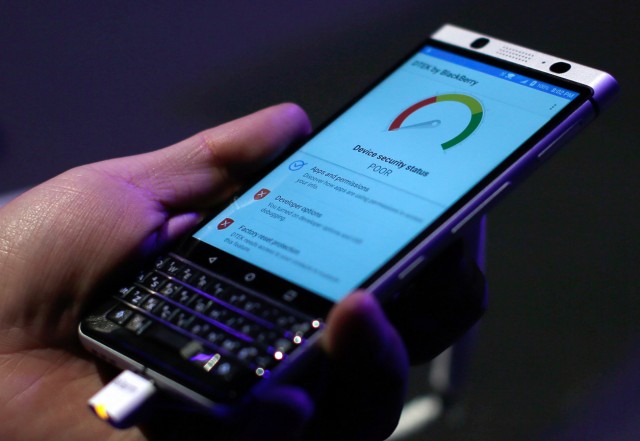 BlackBerry KEYone in Barcelona vorgestellt