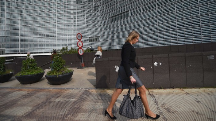 Europäische Union: Das Berlaymont-Gebäude im Brüsseler Europaviertel beherbergt die EU-Kommission.