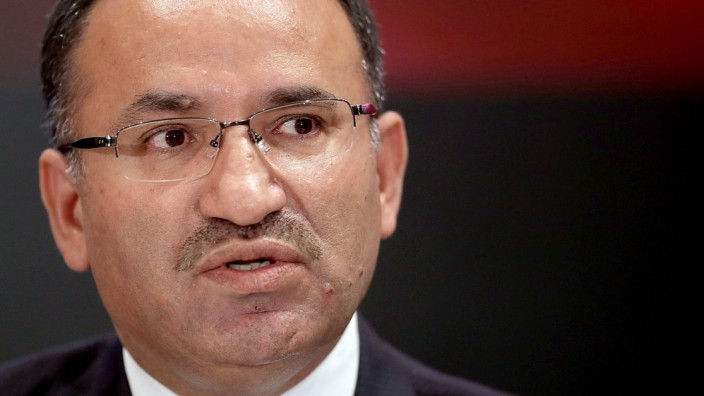 Turkish Minister Of Justice Bozdag Holds News Conference On Extradition Request Of Cleric Fethullen Gullen