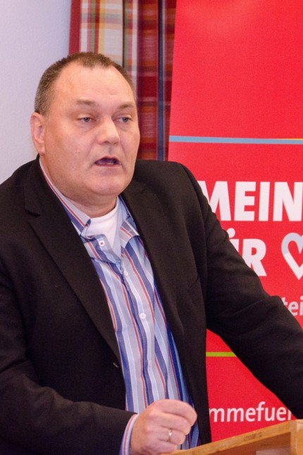 Podium mit AfD: Empört über AfD: SPD-Kandidat Hannes Gräbner