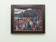 Das Bild: Wassiliy Kandinsky, Das Bunte Leben, 1907, im Lehnbachhaus (mitte)