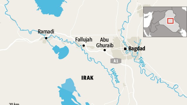 Irak-Krieg: SZ-Karte