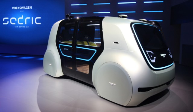 VW zeigt autonome Studie Sedric