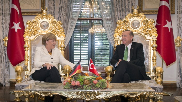 German Chancellor Angela Merkel Visits Turkey