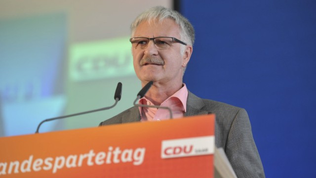 Landesparteitag der CDU Saar am Samstag 22 11 2014 in der Rohrbachhalle in Rohrbach Im Bild Armi