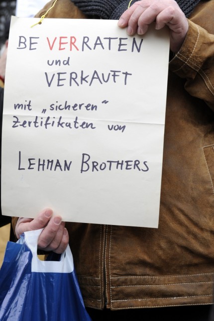 40 Prozent der Lehman-Opfer mit Prozess-Chancen