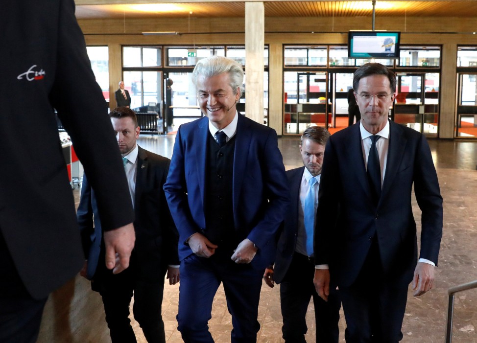 Mark Rutte und Geert Wilders