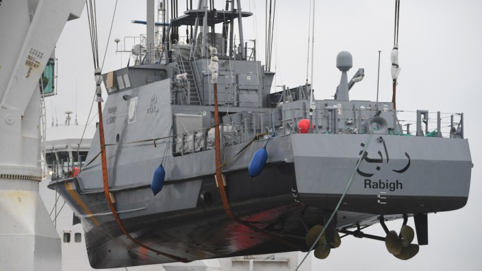Küstenschutzboot für Saudi-Arabien