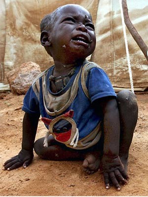 Kind im Sudan