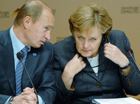 Merkel, Putin, ddp