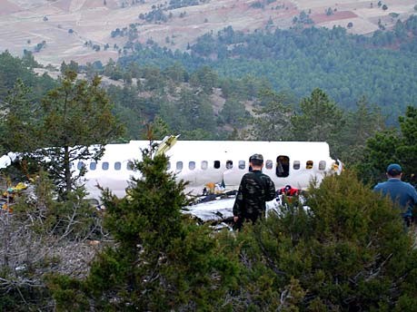 Flugzeugabsturz in der Türkei