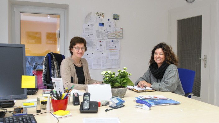 Gräfelfing: Ihr Einsatz beim Hospizdienst ist gefragt: Leiterin Ina Weichel (links) und die ehrenamtliche Helferin Susanne Sickinger.