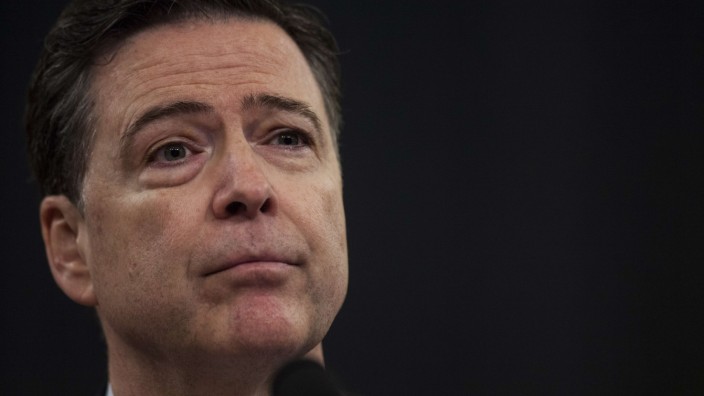 FBI Director Comey Testifies At Hearing On Alleged Russian Election Meddling