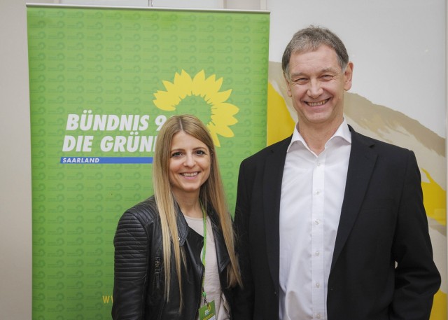 Bilder des Tages Die Grünen ziehen mit einer Doppelspitze in den Wahlkampf für die Landtagswahl 2017