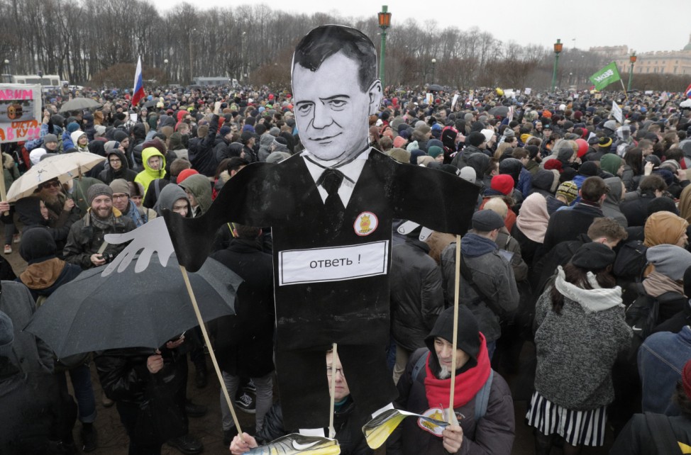 Antikorruptionsproteste in Russland