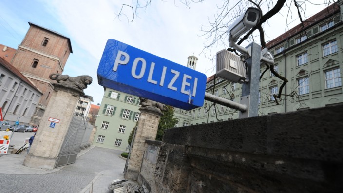 München: Das Münchner Polizeipräsidium an der Ettstraße