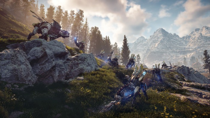 Computerspiele: "Horizon Zero Dawn" ist eines der meist erwarteten Spiele des Jahres.