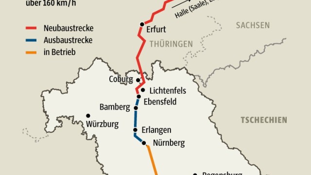 Bahnverkehr: SZ-Grafik; Quelle: Deutsche Bahn