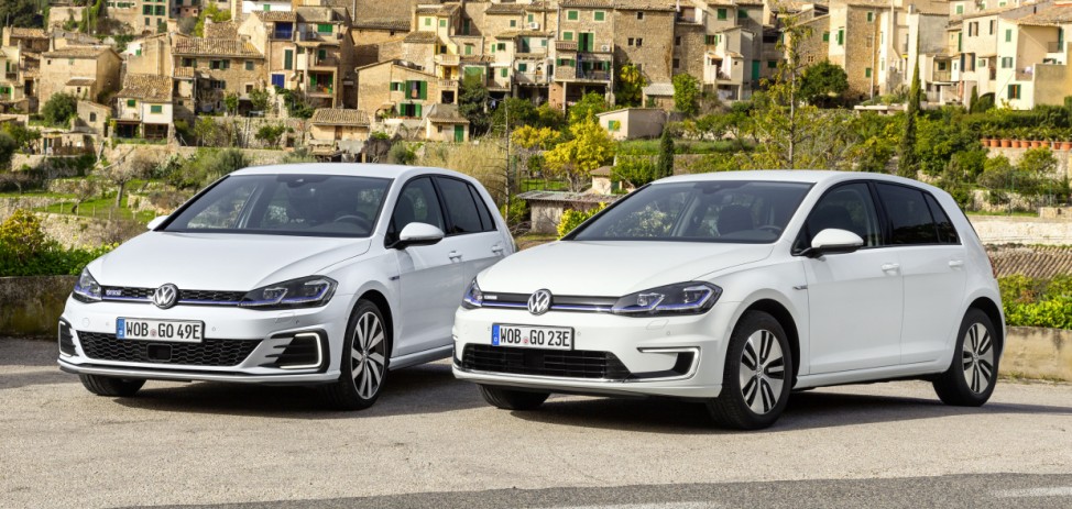 Der neue VW Golf GTE und VW e-Golf