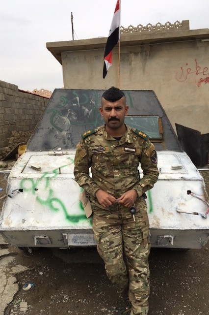 Kampf gegen den IS: Es ist die Aufgabe von Oberleutnant Abdelaziz al-Amir, Bombenanschläge zu verhindern.