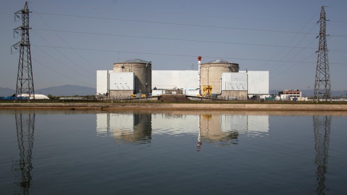 FILE PHOTO: View of France's oldest Electricite de France (EDF) nuclear power station is seen in Fessenheim