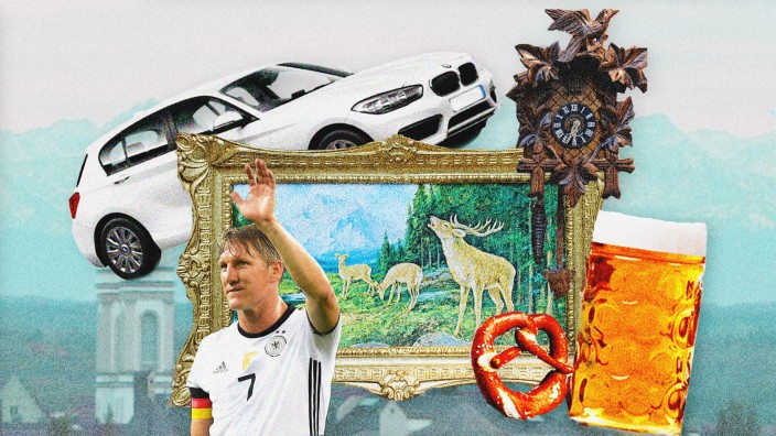 Deutschland: Bier, Fußballer, Autos - das fällt vielen Menschen ein, wenn sie an Deutschland denken.