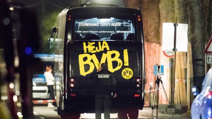 Explosionen an BVB-Bus