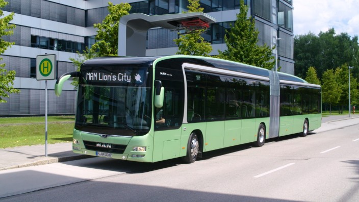 Stadtbus MAN Lion's City mit Elektroantrieb