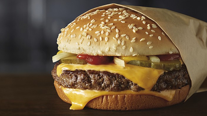 McDonald's Burger Verpackung