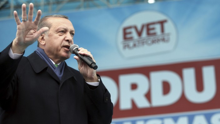 Verfassungsreform: Präsident Recep Tayyip Erdoğan ist der Motor hinter dem Projekt Verfassungsänderung.