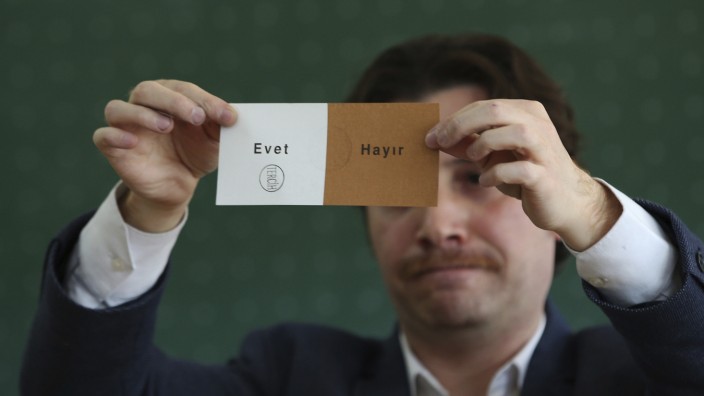 Türkei Referendum - Auszählung