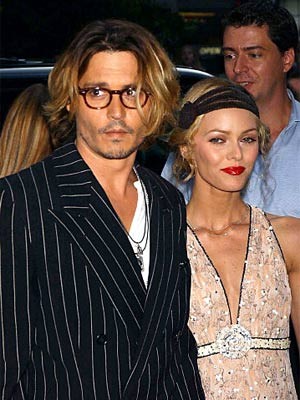 Johnny Depp und Vanessa Paradis