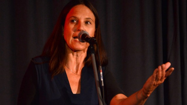 Poetry Slam: Theresa Sperling rührte manchen Zuhörer zu Tränen.