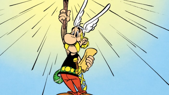 Uderzo zum 90. Geburtstag: Auch das ist Uderzo zu verdanken: Asterix' Flügelhelm gibt bereits die Stimmungen seines Trägers vor.