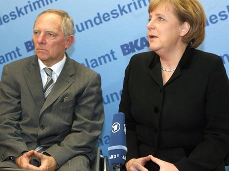 Schäuble, Merkel