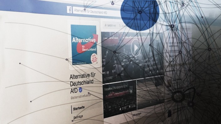 Politik auf Facebook: Von links bis rechts zur AfD: Wie sieht die politische Landschaft auf Facebook aus?