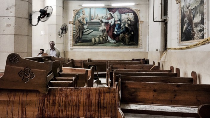 Christen: Die schwer beschädigte Kirche in der Nildeltastadt Tanta werde das Militär renovieren, erzählt ein Gemeinderatsmitglied.