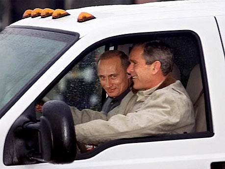 Bush, Putin, Crawford, Ranch, Reuters