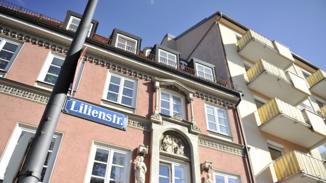 Stadtviertel: Gründerzeitwohnhäuser und Geschosswohnungsbau wechseln sich entlang der Lilienstraße ab.