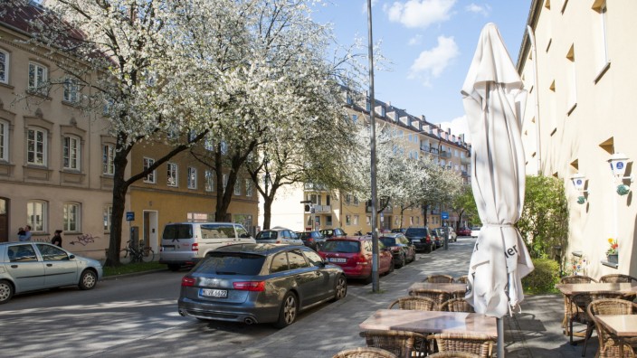 Stadtviertel: Cafés in der Lilienstraße laden zum Verweilen ein.